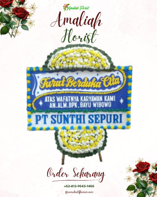 Papan Bunga Duka di Kurun