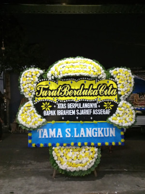 Papan Bunga Duka di Kurun